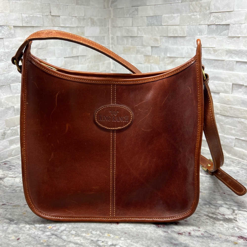 King Ranch Sarah leather bag